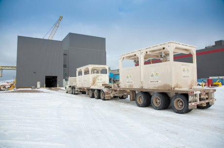 Cigar_Lake_ore_arrives_McClean_(Cameco)_460